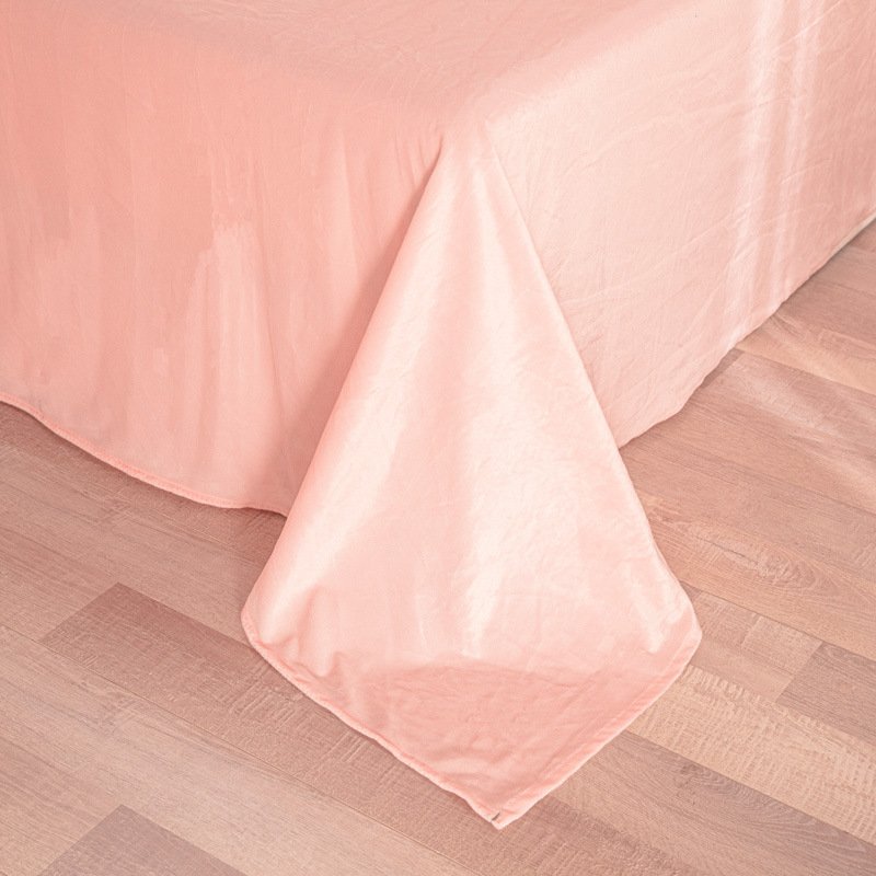 Rainbow Color Faux Fur Velvet Fluffy Plush Soft Bedding Bed Sheet Set