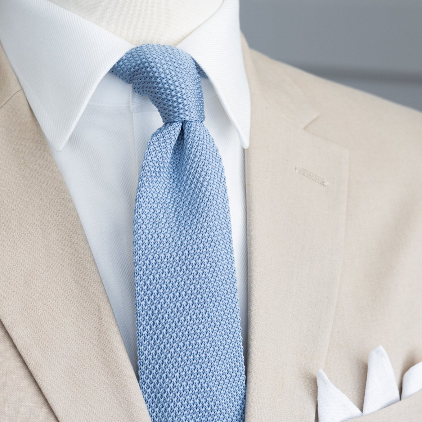 Factory Price Wholesale Polyester Knitted Narrow Necktie Ready to Ship Slim Tie Latest Fashion Stripe Dots Design Knitting Ties