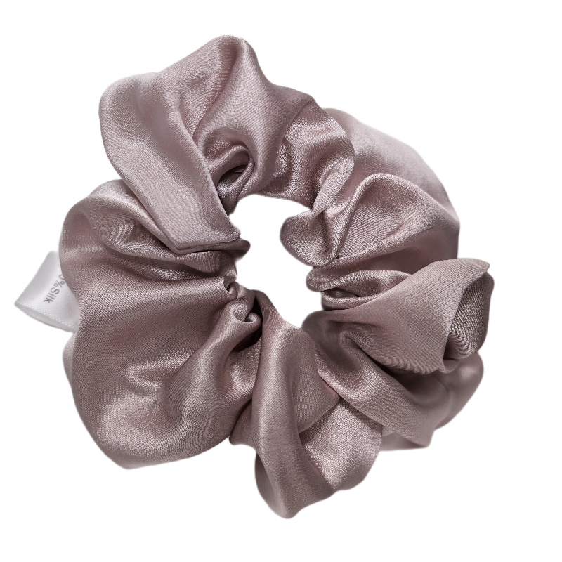 pink black bulk natural silk hairband glossy silk hair tie 5cm oversize large 100% pure mulberry silk scrunchies
