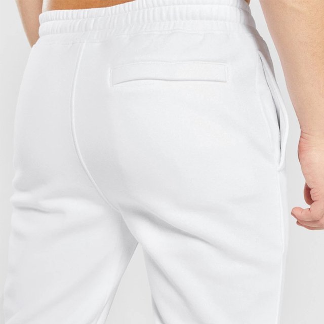 Fitness gym casual custom logo Men's Pants & Trousers plain colors white sweatpants joggers pants printed men sweatpants