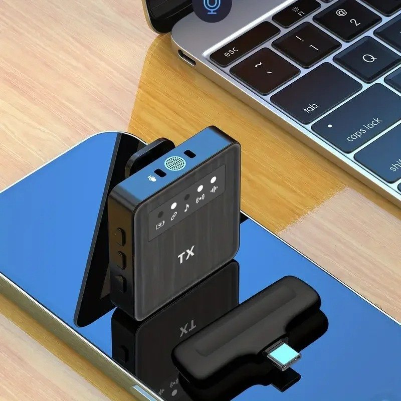 X1 Professional Wireless Lapel Microphone with Tie Clip - High-Quality