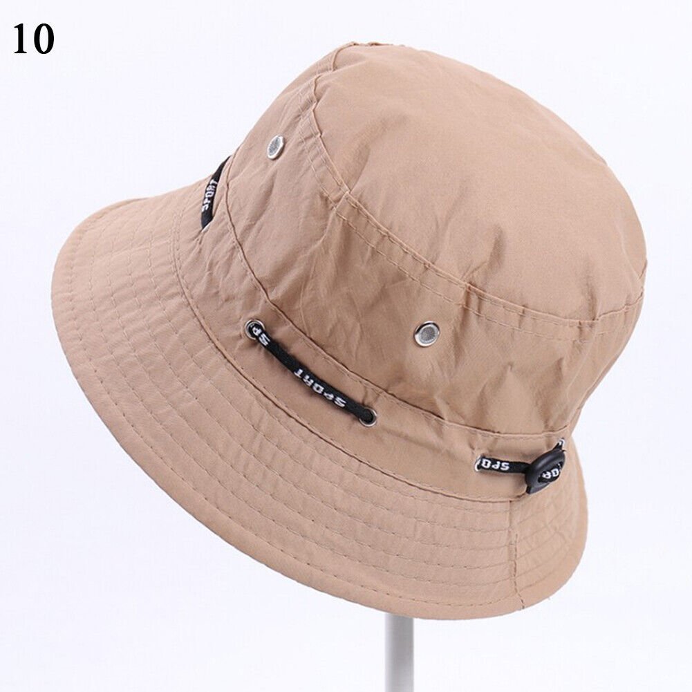Best Quality Bucket Hat Cap Cotton Fishing Boonie Brim Visor Sun Hat Summer Men Women Camping