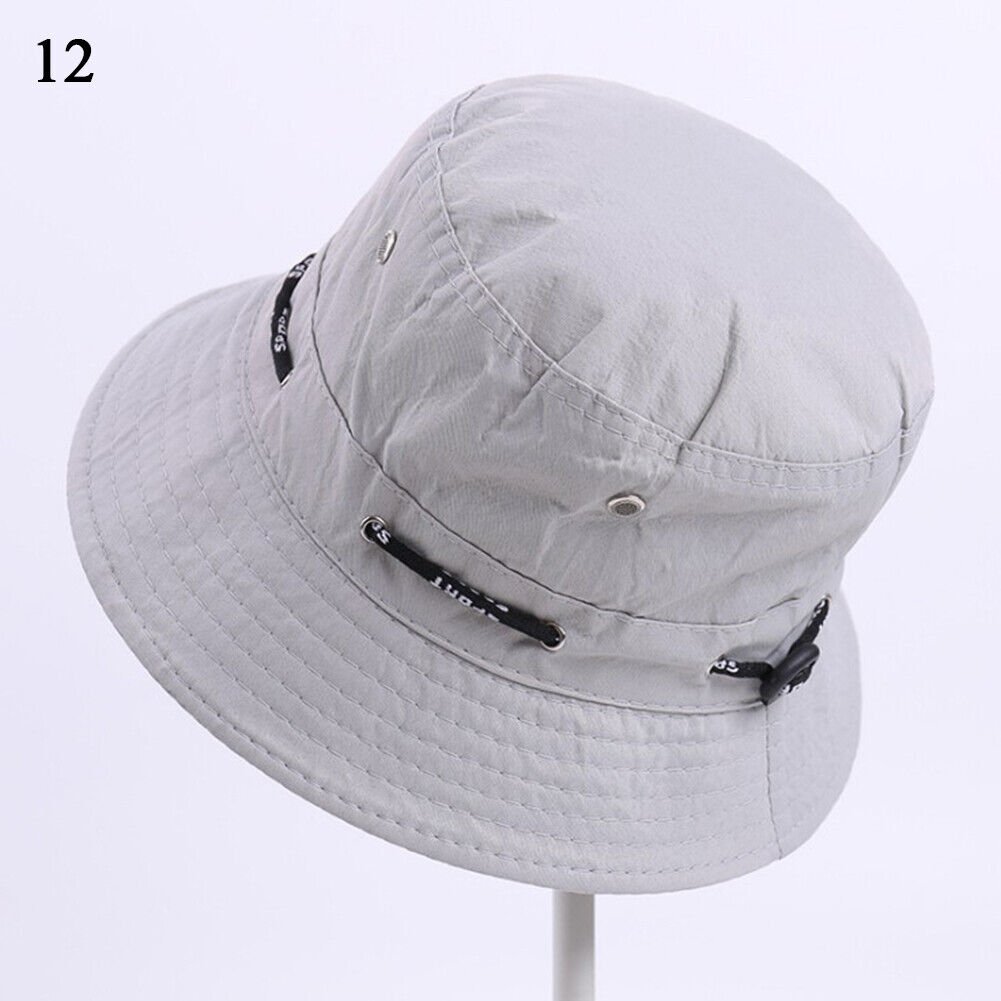Best Quality Bucket Hat Cap Cotton Fishing Boonie Brim Visor Sun Hat Summer Men Women Camping