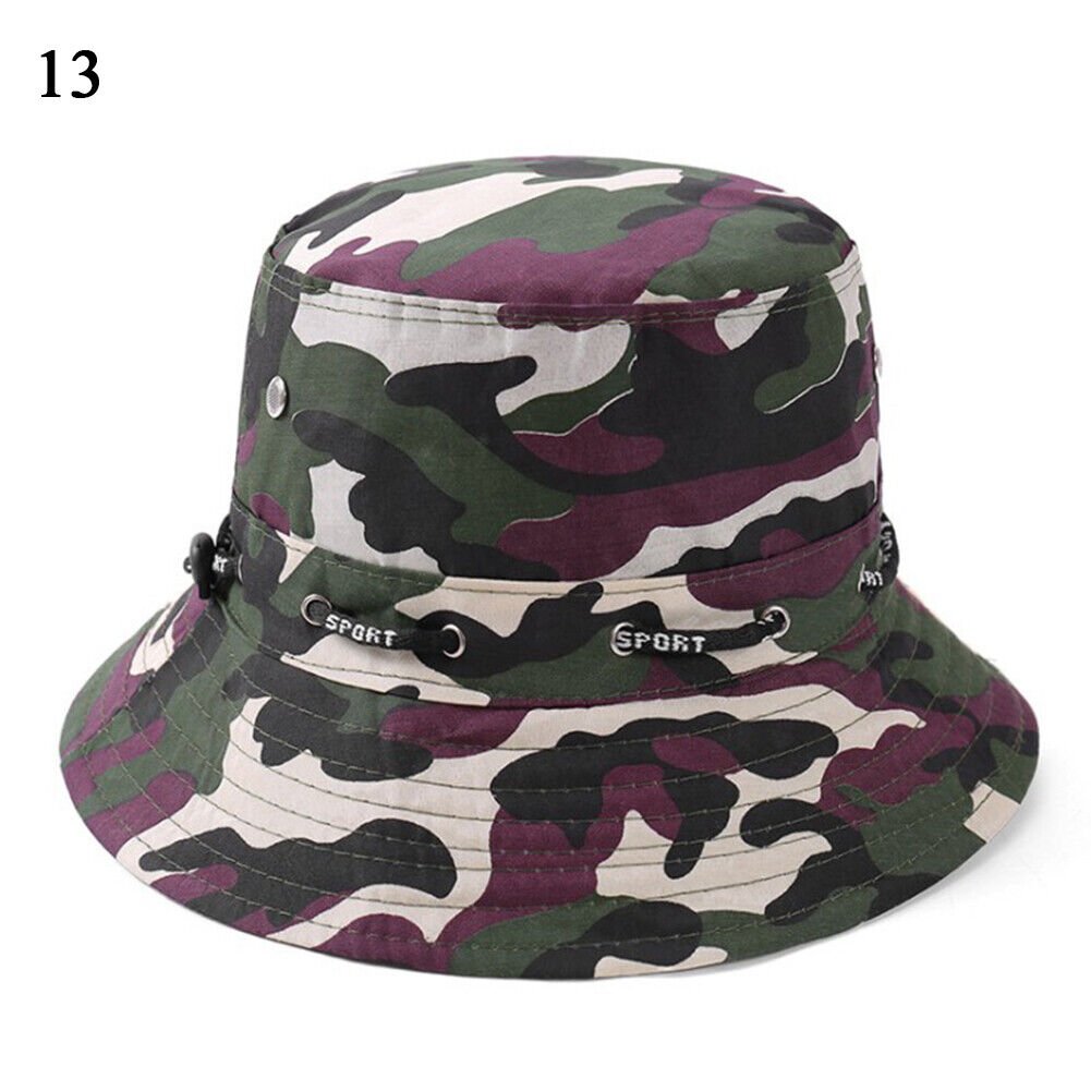 Best Quality Bucket Hat Cap Cotton Fishing Boonie Brim Visor Sun Hat Summer Men Women Camping
