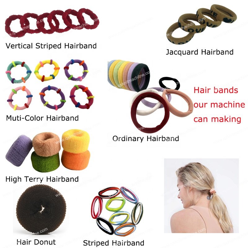 Wholesale Products 8-way Hair Tie Circle Collar Knitted HairBand Knitting Making Machine