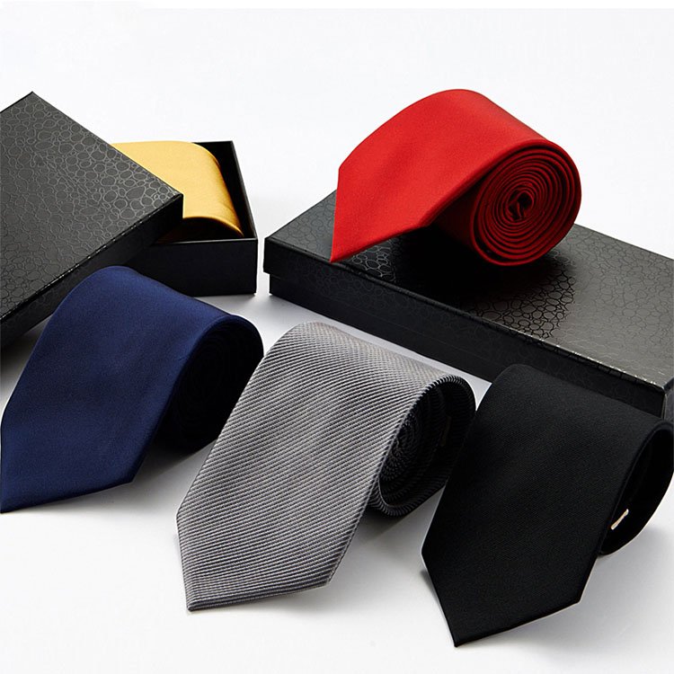 wholesale modern stripe gravata slim custom silk tie necktie set 100% silk ties