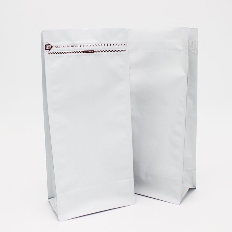 Eco Friendly Pouch Zipper Custom Printed Bag food grade Packing Biodegradable Kraft Packaging Coffee Bags with Valve