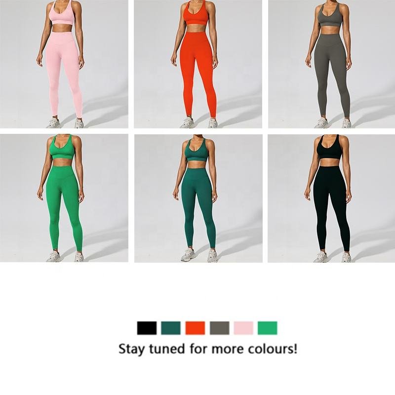 2024 new Black High Waist Workout Tights Sports Gym Yoga Pants Leggings For Women Fitness Butt Lift Sport Butter Soft Wholesale