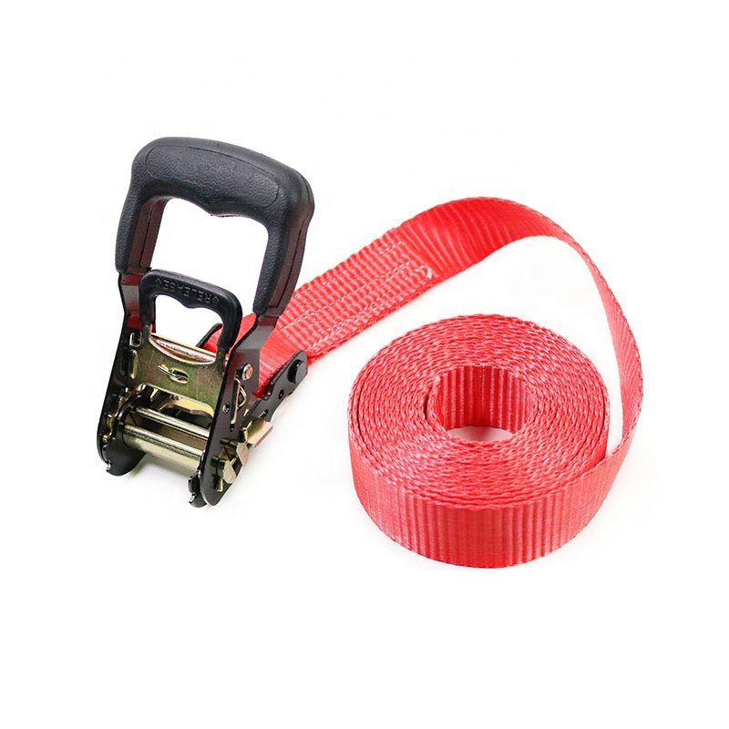 1.5 Inch Heavy Duty Cargo Belt Tie Down Ratchet Lashing Strap For Car