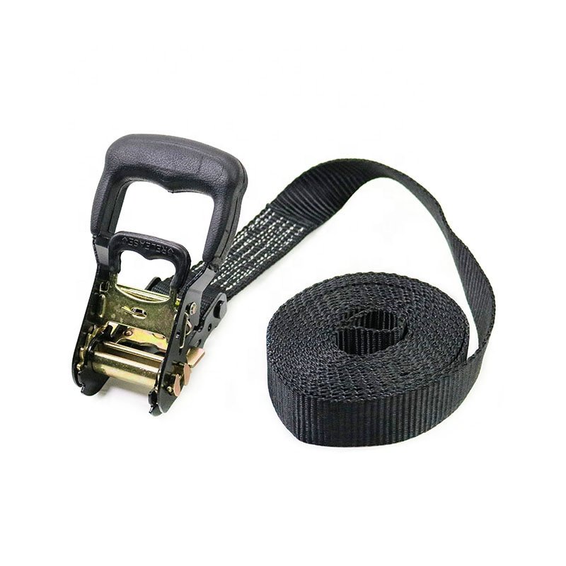 1.5 Inch Heavy Duty Cargo Belt Tie Down Ratchet Lashing Strap For Car
