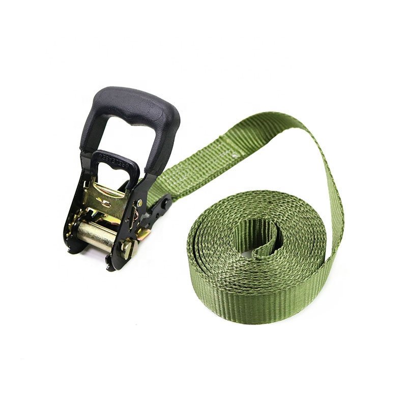 1.5 Inch Heavy Duty Cargo Belt Tie Down Ratchet Lashing Strap For Car