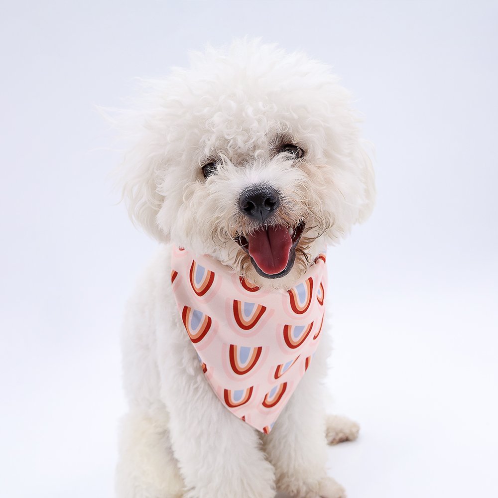 Wholesale Plaid Pet Dog Scarf Bandana Kerchief Washable Designer Custom Christmas Dog Bandanas with Logo