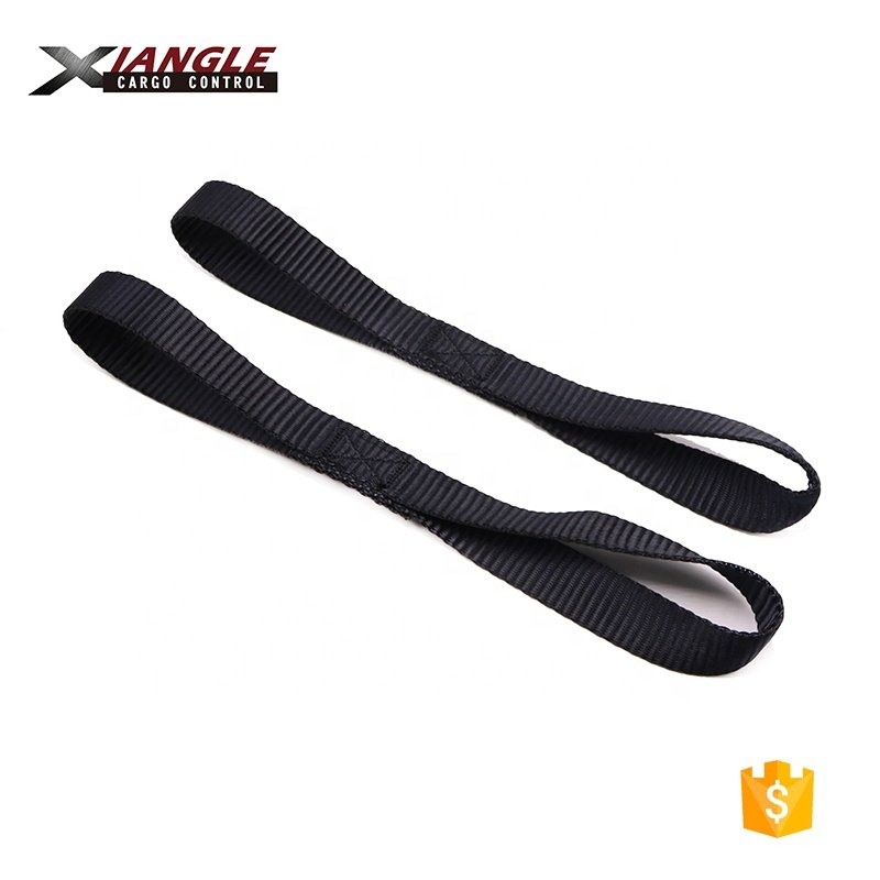 12" 4pack Soft Loop Heavy Duty Tie Down Strap for Motorcycle ATV Snowmobile Dirt Bike Boats & Truck Cargo to Prevent Scratches