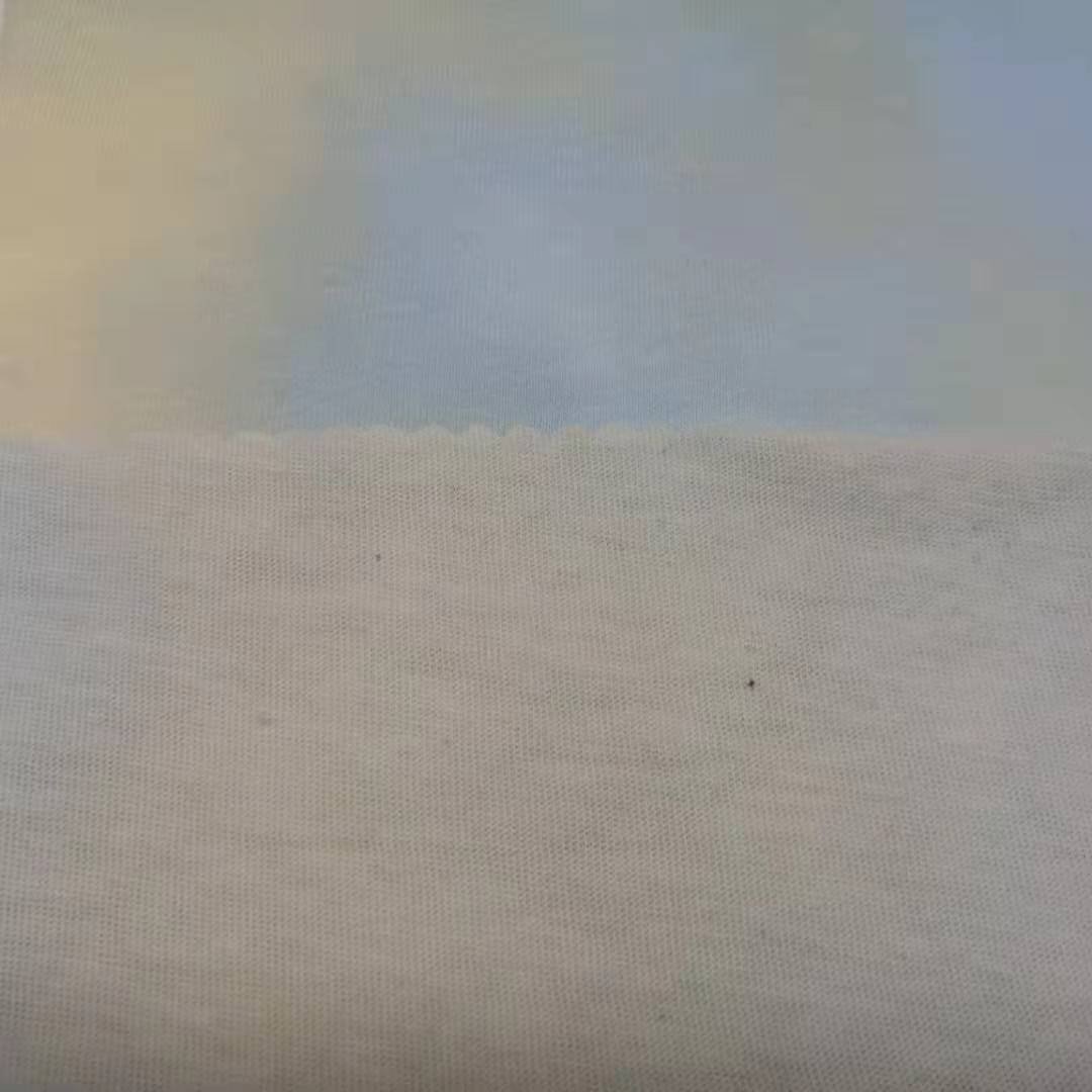 Factory 145GSM Cotton Polyester CVC Jersey Knit Fabric For Garment