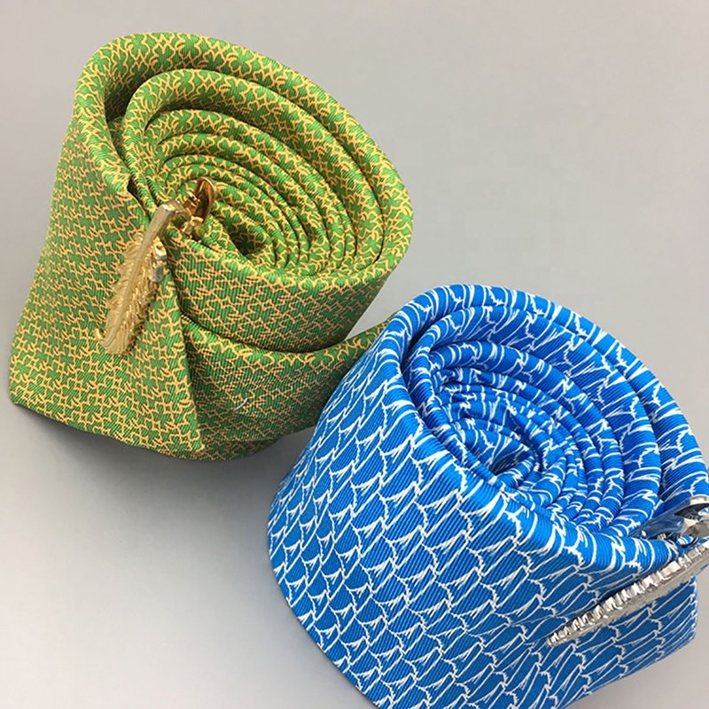 Create Your Own New Design Clover Cruise Mens Favourable Wholesale Handmade Custom Tie 100% Silk Twill Fabric Print Logo Necktie