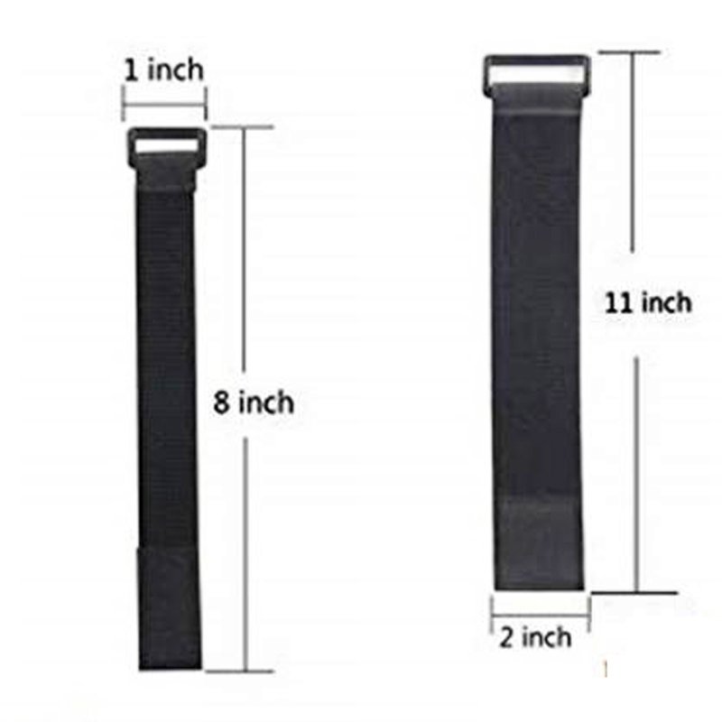 Fastening Cable tie Hook And Loop Strong Elastic Strap with buckle