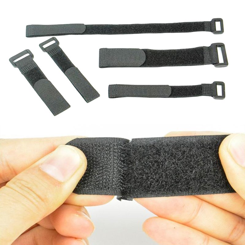 Fastening Cable tie Hook And Loop Strong Elastic Strap with buckle