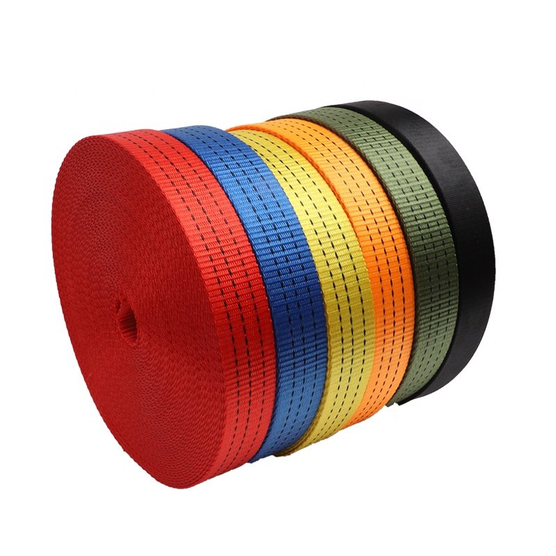 high strength polyester strap Polyester Cargo Webbing Ratchet Lashing Webbing for Ratchet Strap