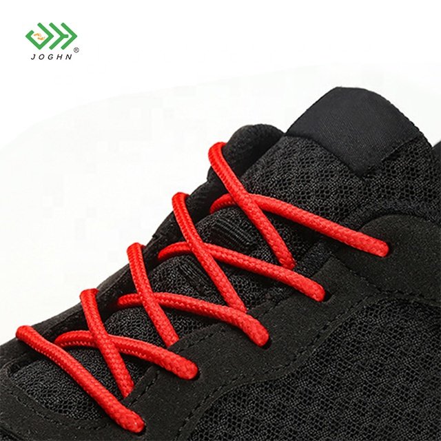 JOGHN colorful polyester shoelaces suitable for flying woven shoes sneakers hiking shoes sneakers hat rope trousers rope shoelac