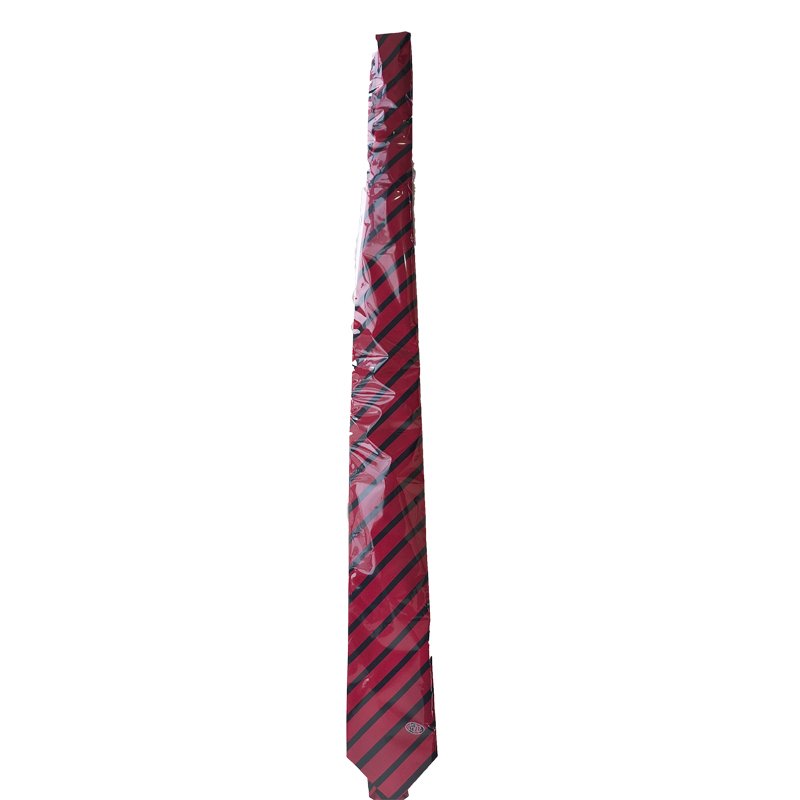 Group Custom LOGO Neck Tie Modern 100% Polyester Business Blue Men's Tie Suit Uniform Neck Ties