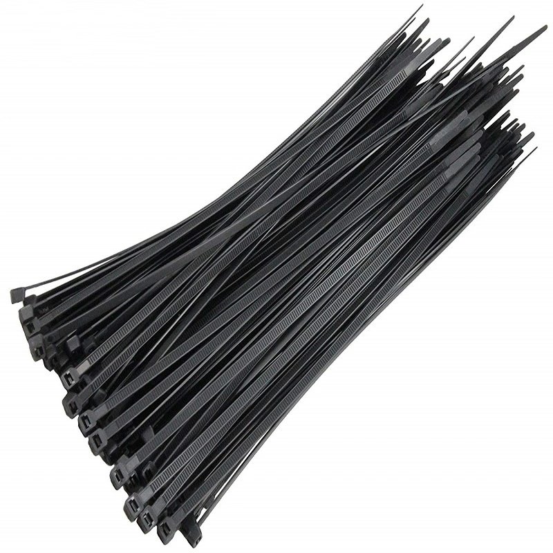China Wholesale High Quality Waterproof 300mm Zip Nylon Cable Ties Self-locking