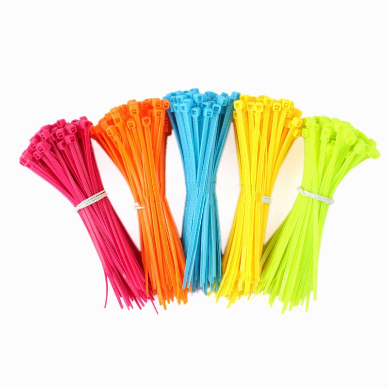 China Wholesale High Quality Waterproof 300mm Zip Nylon Cable Ties Self-locking