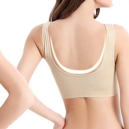 WOMENS SEAMLESS COMFORT BRA Comfy Shapewear Sports Stretch Crop Top QUICK DRY Vest Support Dropshipping