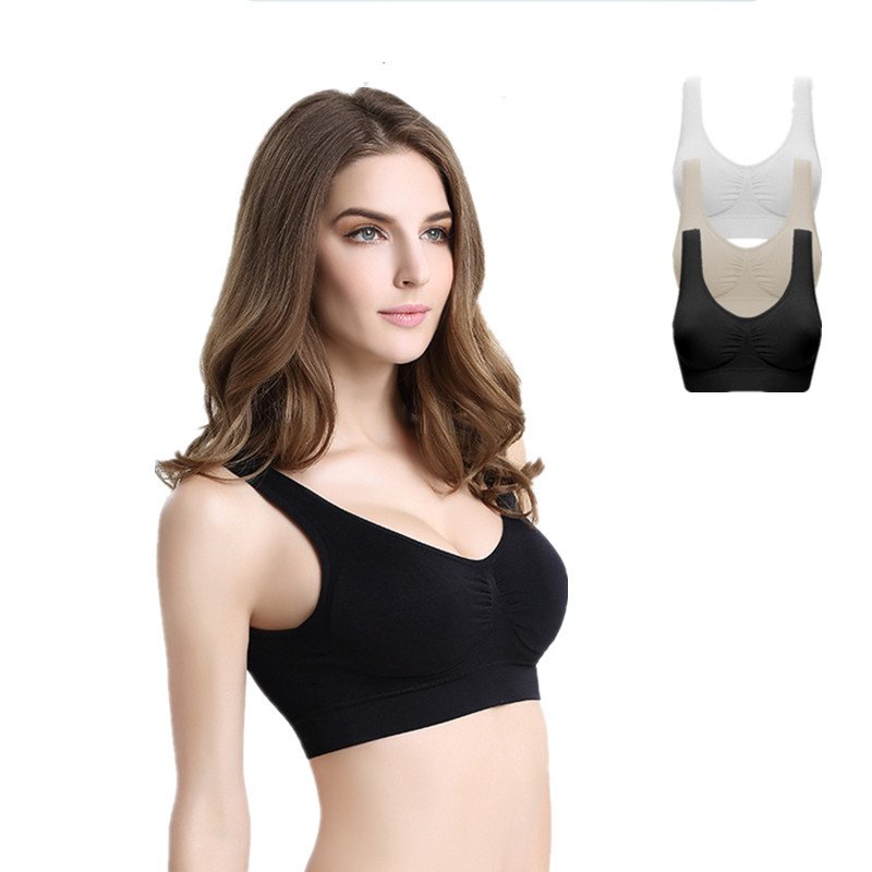 WOMENS SEAMLESS COMFORT BRA Comfy Shapewear Sports Stretch Crop Top QUICK DRY Vest Support Dropshipping