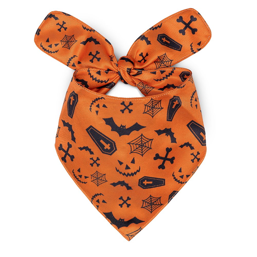 Halloween Dog Bandana Adjustable Dog Custom Bandana Best designer pet straps for small dog pet bandana