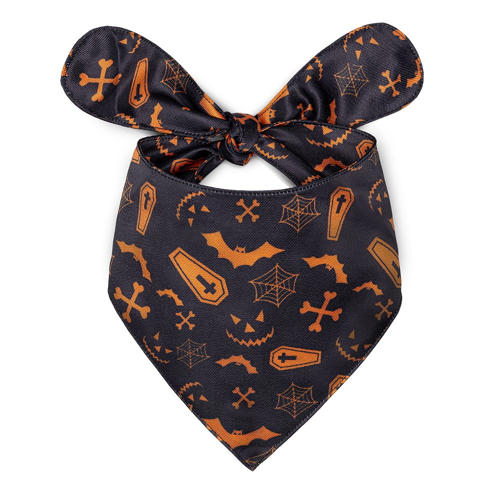 Halloween Dog Bandana Adjustable Dog Custom Bandana Best designer pet straps for small dog pet bandana