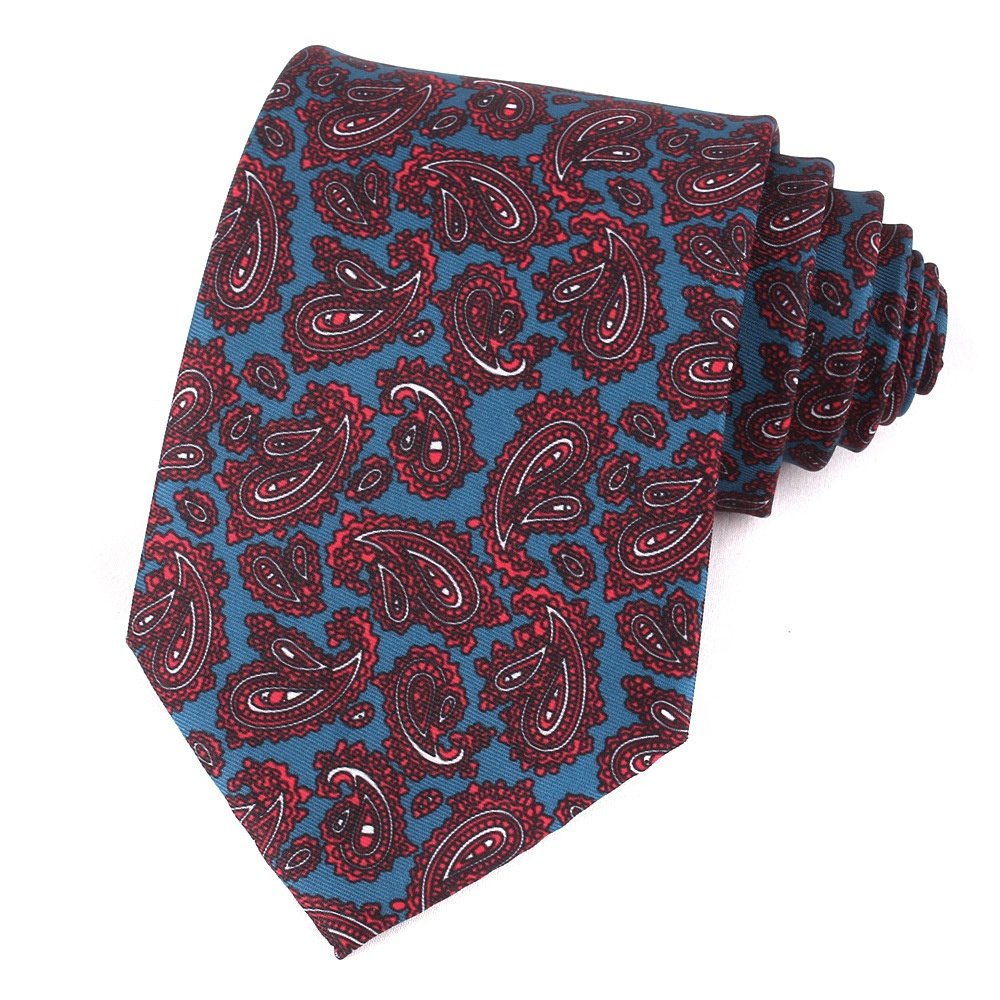 Wholesale high quality corbatas para hombre chic men ties polyester printed multicolor mens ties neckties vintage 100%