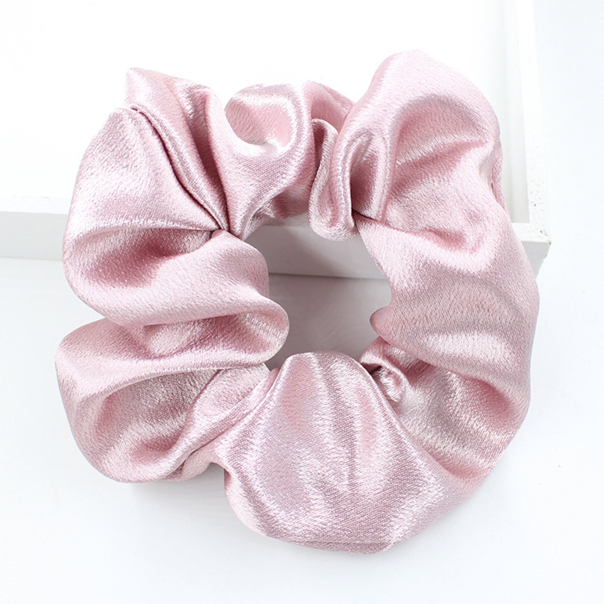Wholesale 2023 Elastic Hair Bands Satin Silk Scrunchies