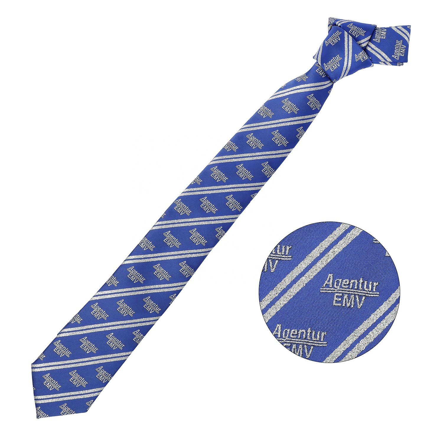 Custom High Quality Digital Printing Cheap Logo Tie Man and Knife Scarf Set