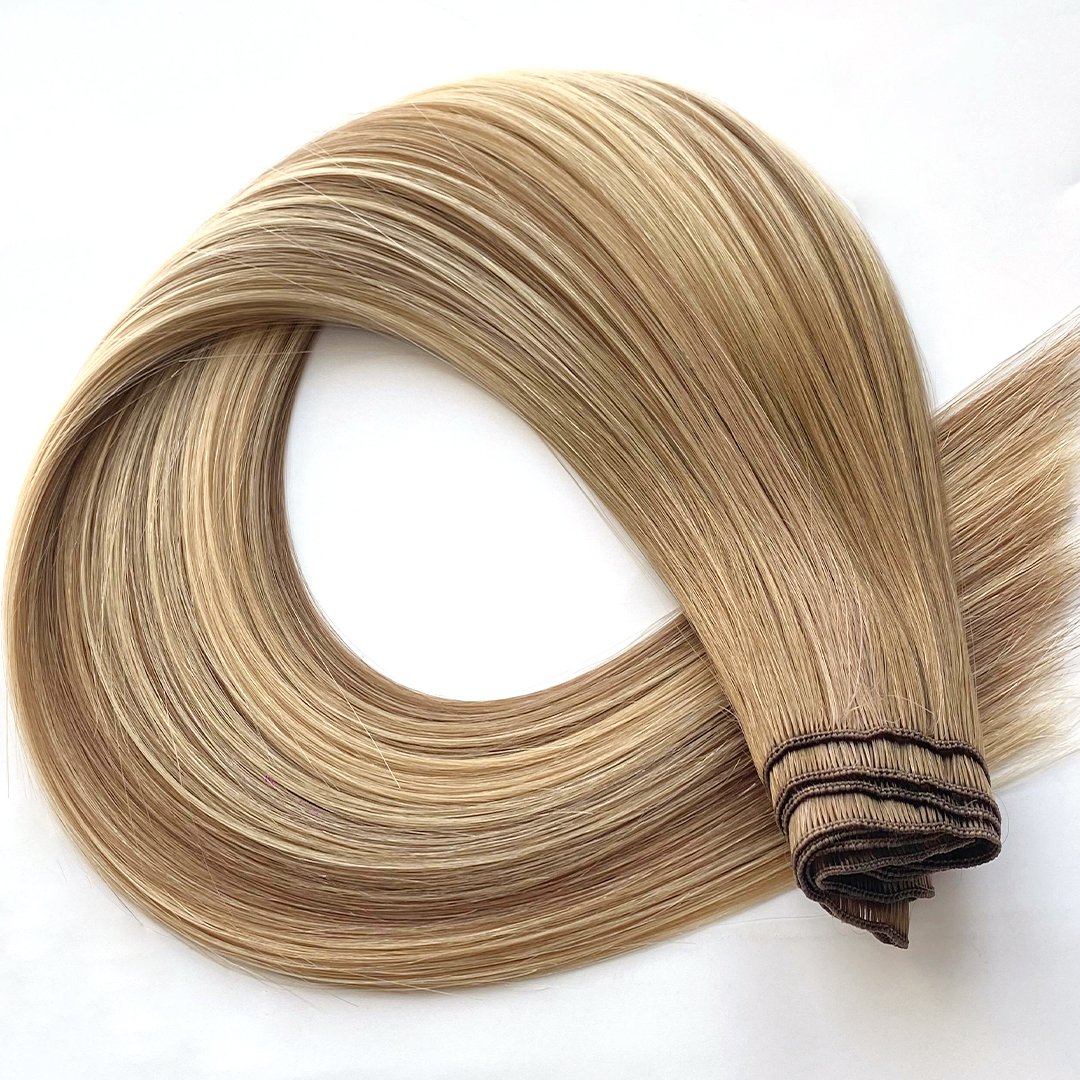 2023 years New Weft Replace To Hand Tied Weft High quality human hair extension for the different color no shedding
