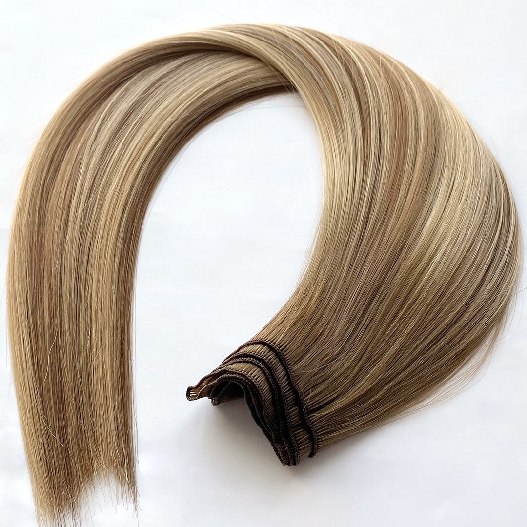2023 years New Weft Replace To Hand Tied Weft High quality human hair extension for the different color no shedding
