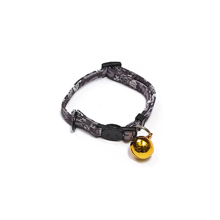 MIDEPET Wholesale Pet Accessories Breakaway Cat Tracking Bell Manufacture Adjustable Luxury Reflective Cat Collar Cute Small XS