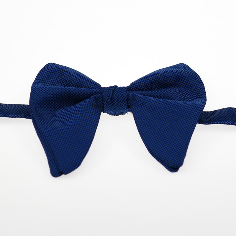 Custom Customs available Men's Solid Microfiber Poly Oversized Formal bowtie Large bowtie Vintage Bow Tie