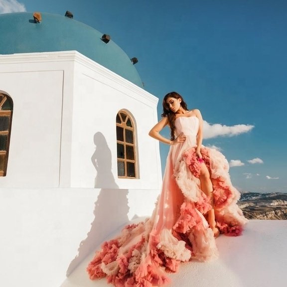 Flowy Flying Cloud Dress For Women Long Dress Pre Wedding Photoshoot Dress For Women