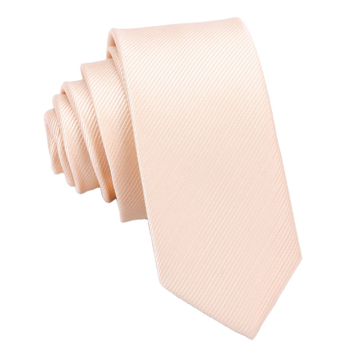 2024 New Arrival Classic Solid Color Necktie Factory Wholesale Free Sample High Quality 100% Silk Formal tie For Business Men