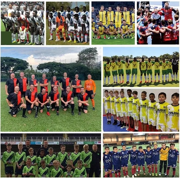 Luson Sportswear Men Soccer Wear Customized Youth Soccer Jersey With Logo And Numbers Sublimated Soccer Uniforms