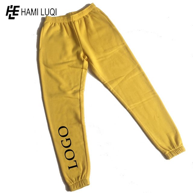 Wholesale custom plain yellow Women's 2 Pieces Hoodie Crop Top Joggers Pants Set Active Tracksuit Set womens 2 piece sets