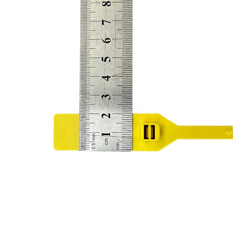 Numbered Tamper Tags Supplier Printing Logo Security Seal Big Tag Pull Tight Cable Zip Tie for Garment