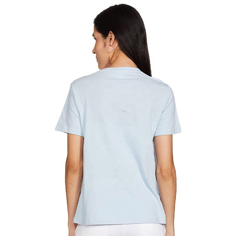 High Quality Casual Summer Fashion Women T Shirt Clothing For Women Oversize T Shirt Plain O Neck Short Sleeve T Shirt for Women