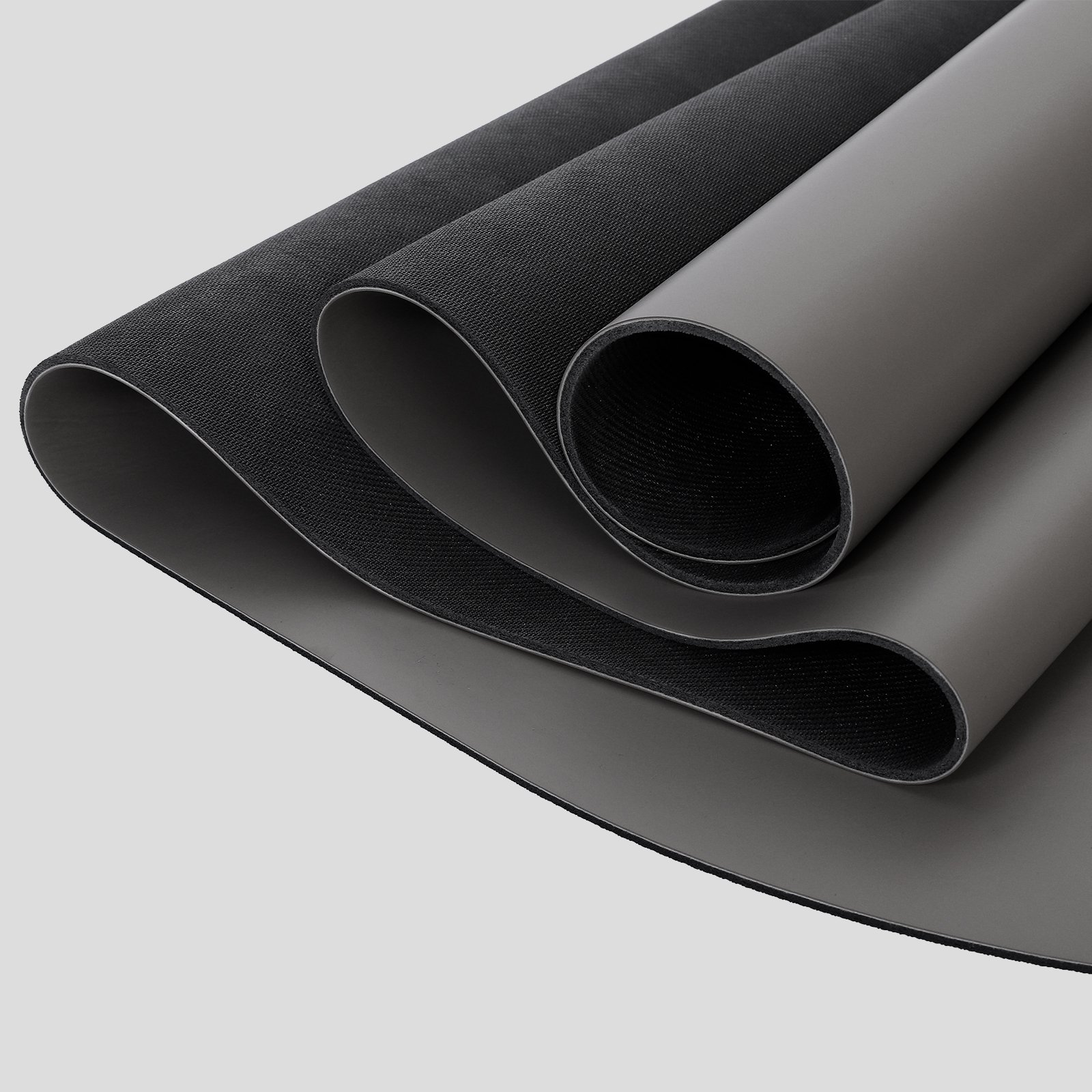MOWIN new capsule two ends round pu yoga mate natural rubber, extra long custom branded shape oval arched curve mat yoga mats