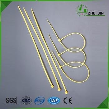 Zhe Jin Black Cable Strap Fastener 100Mm Nylon Self-Locking Cable Tie