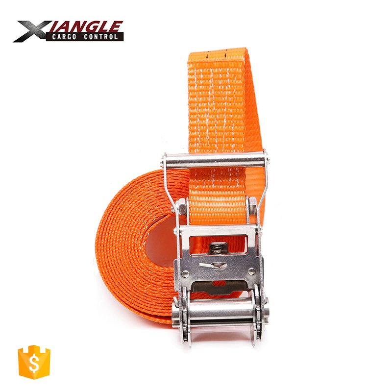 Heavy Duty 1.5'' 38mm 2000kgs Stainless Steel Rachet Buckle Cargo Lashing Belt Transport Strap Endless Ratchet Tie Down Straps