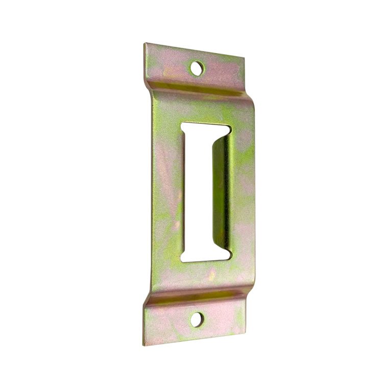 Van Truck Body RV Zinc Plated Steel Heavy Duty Logistic E-Track Cargo Control Anchor Tie-Down Rail Single Slot E Track