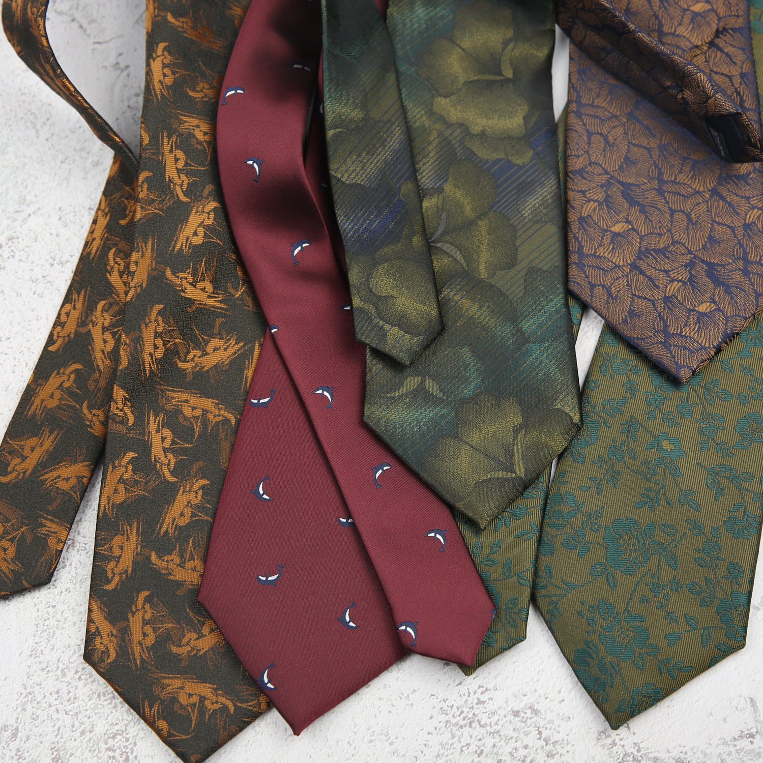 Vintage tie men's formal dress Business casual British style 8CM wide hand neck tie for matching professional suit shirt