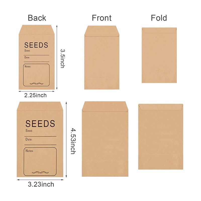 small seed envelope paper custom red coin envelope button string