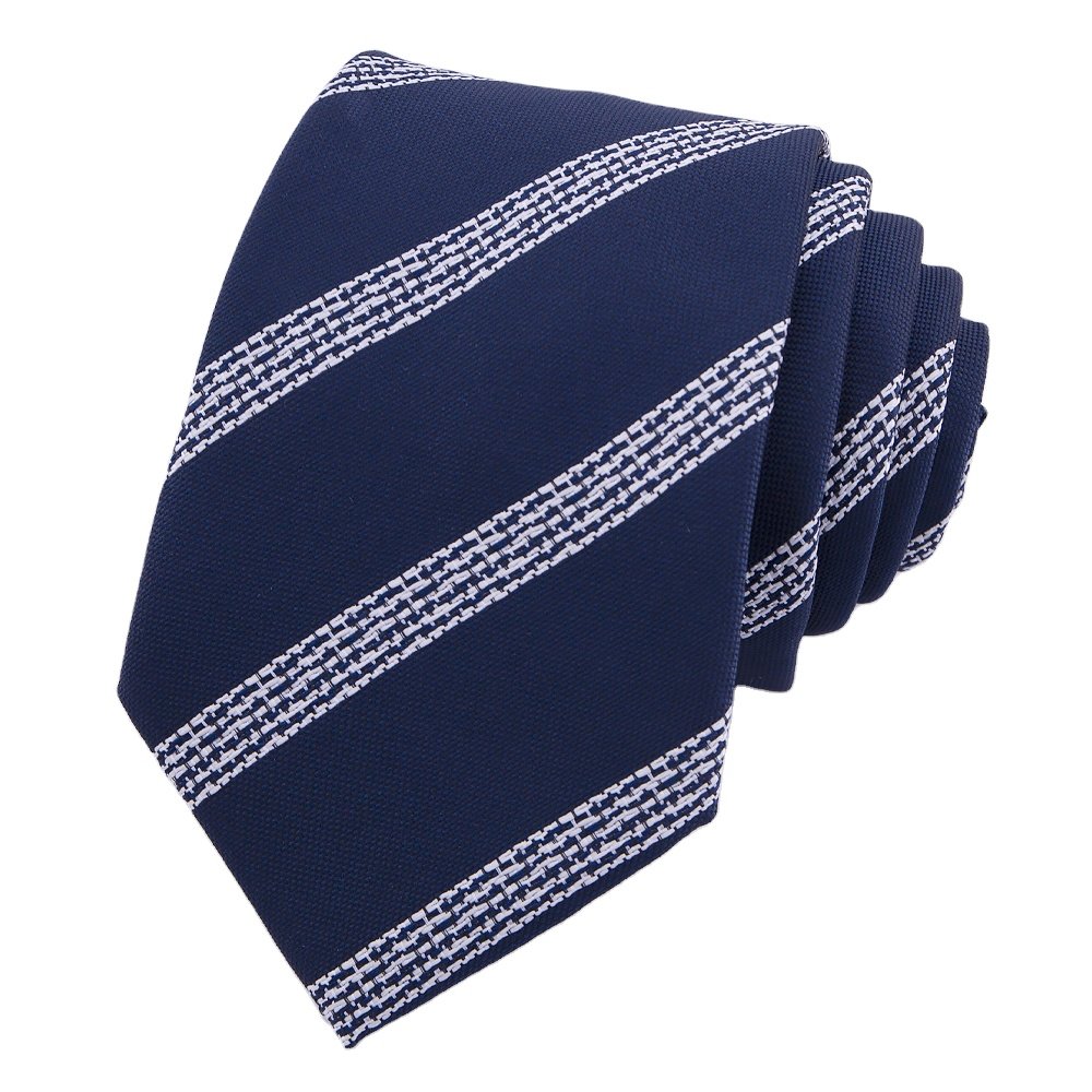 RunLin Factory Custom Luxury Woven Jacquard Premium Handmade Business Formal Men Woven Silk Ties